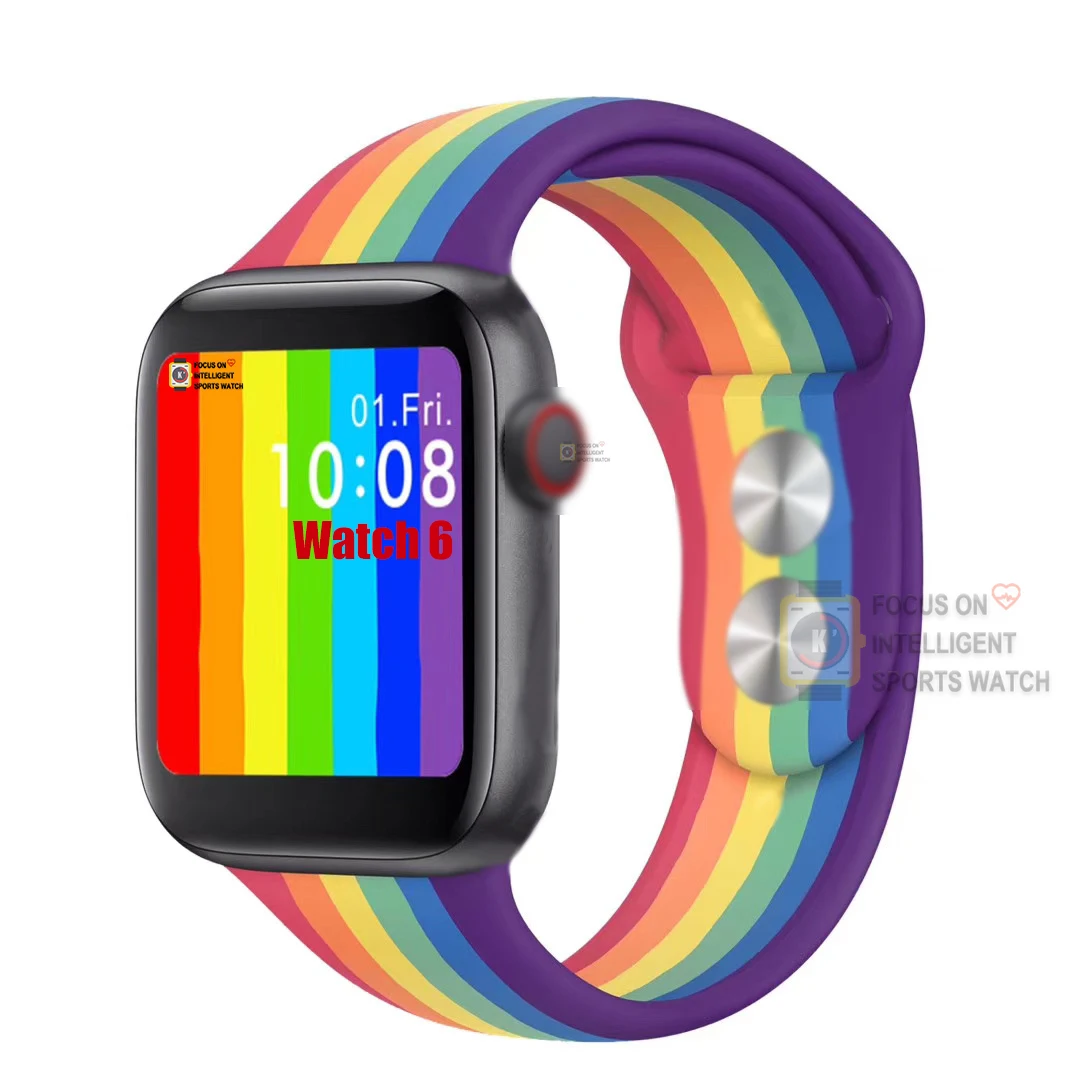 IWO 12 44 мм часы 6 W26 Смарт Bluetooth Вызов с пульсометром для телефонов Apple Android лучше чем