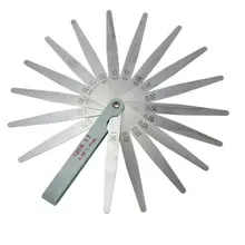 Щуп-щуп для авто клапан мотоцикла и регулировка зазора 0,02-1 мм Motociclo valvola di Misura