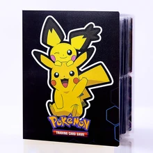 Álbum de cartas de Pokemon para niños, colección de tarjetas de Pokemon, libro de mapa, lista de carga superior, juguetes, regalo, 240 Uds.