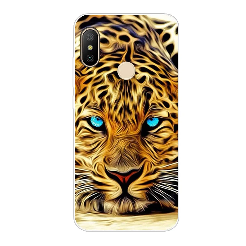 Чехол для Xiaomi Redmi Note 6 Pro, чехол из ТПУ, милый силиконовый чехол для телефона xiomi Redmi Note 6 Pro, 6 чехлов, чехол для бампера - Цвет: Абрикосовый