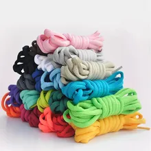 50 пар/лот овальные шнурки для обуви Полиэстеровые шнурки для кроссовок 100 см/120 см/140 см/160 см/180 см спортивная обувь со шнуровкой