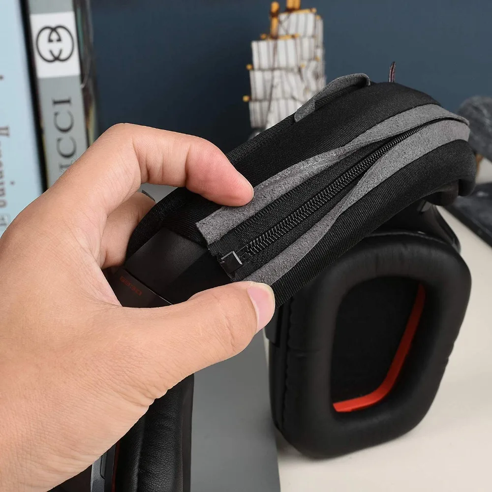 FOrSony XB950B1 forBose QC25 QC 35 сменная защитная лента на молнии, накладка на голову, подушка, защитная накладка, наушники