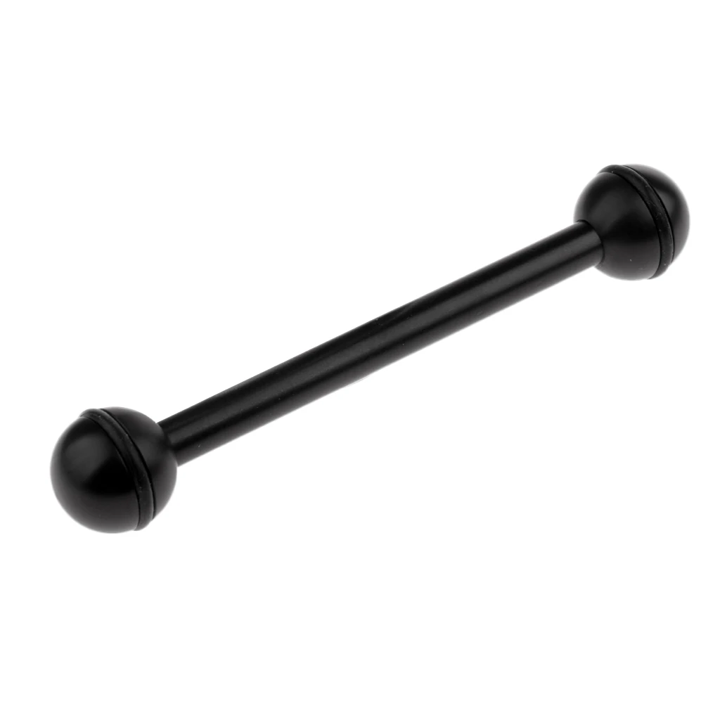 

Aluminum Alloy 6inch Dual 1inch Ball Arm Adapter Connector for Scuba Diving Underwater Camera Video Torch