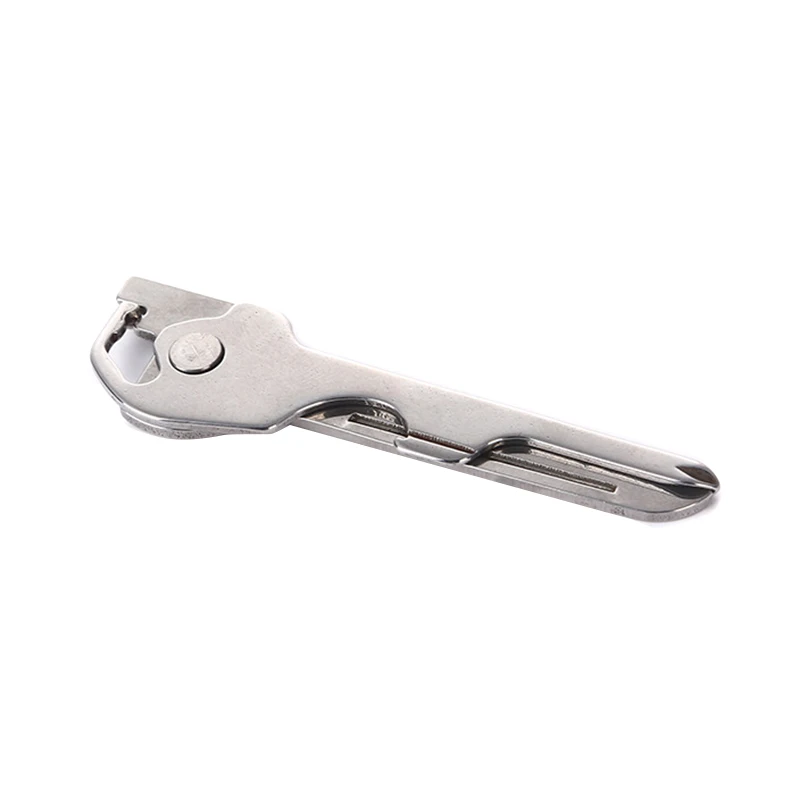 3 шт. 6 в 1 многофункциональный брелок для ключей брелок многофункциональный инструмент Отвертка из нержавеющей стали и T8