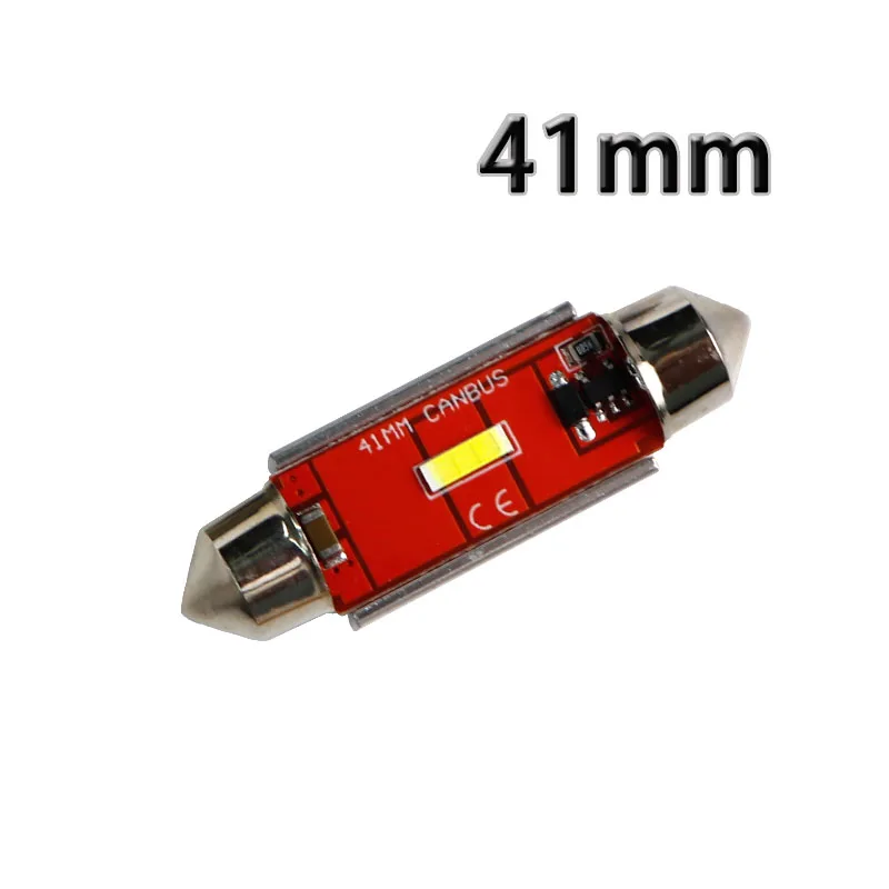 100 шт. купольные огни гирлянда C5W Canbus 0.23A 0.25A 1200 люмен 3W 31 мм 36 мм 39 мм 41 мм 1860 чипы светодиодный купольный фонарь для интерьера