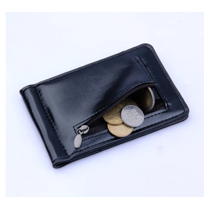 

Slim Genuine Leather Wallet Male Men Wallets Zipper Coin Purse 2019 Autumn Cowhide Money Clip Holder Cartera Hombre Portemonnee