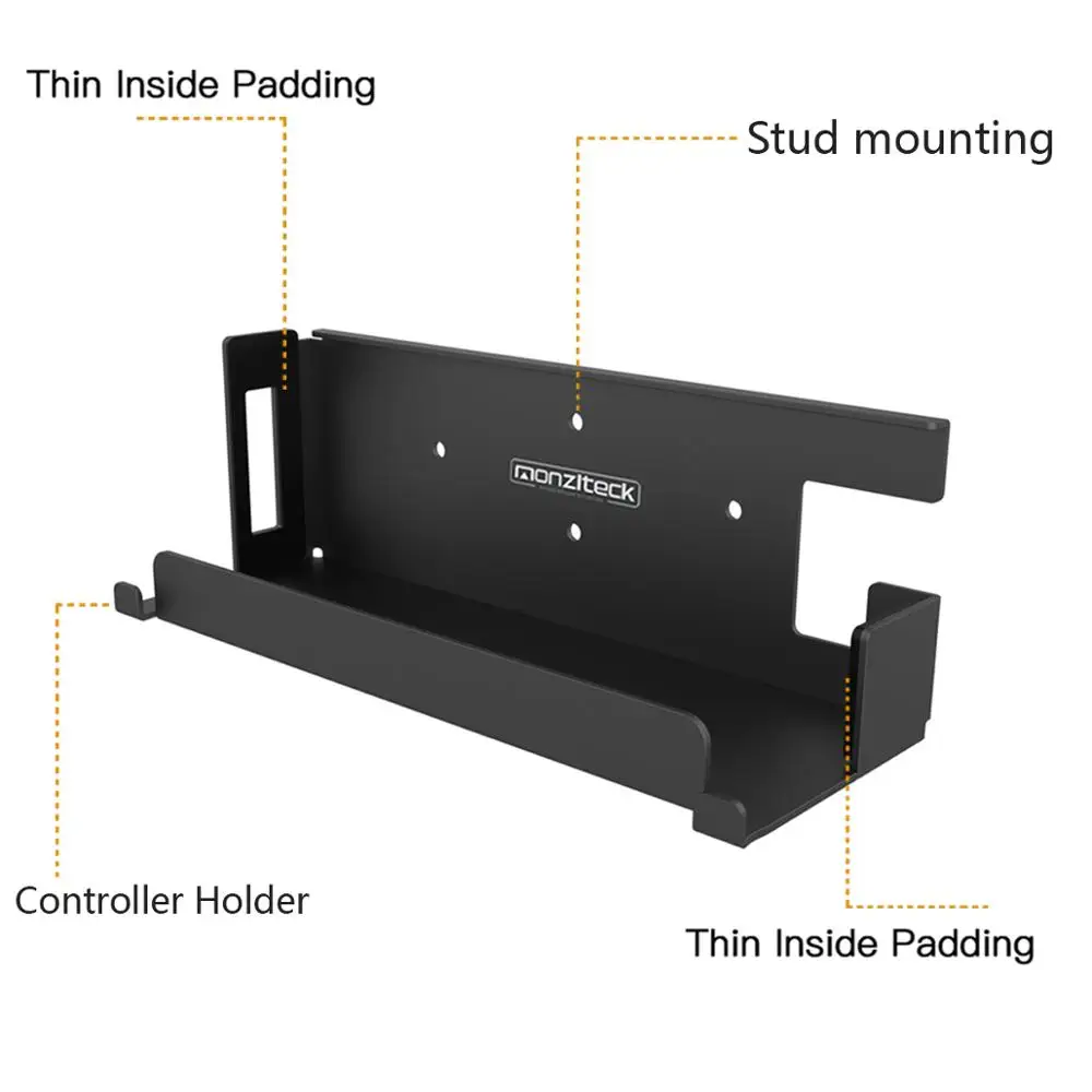 Montagem de Parede para Nintender-o Compatível com a Versão Atrás da tv Economia de Espaço Monzlteck Switch Oled Perto ou - Image 3