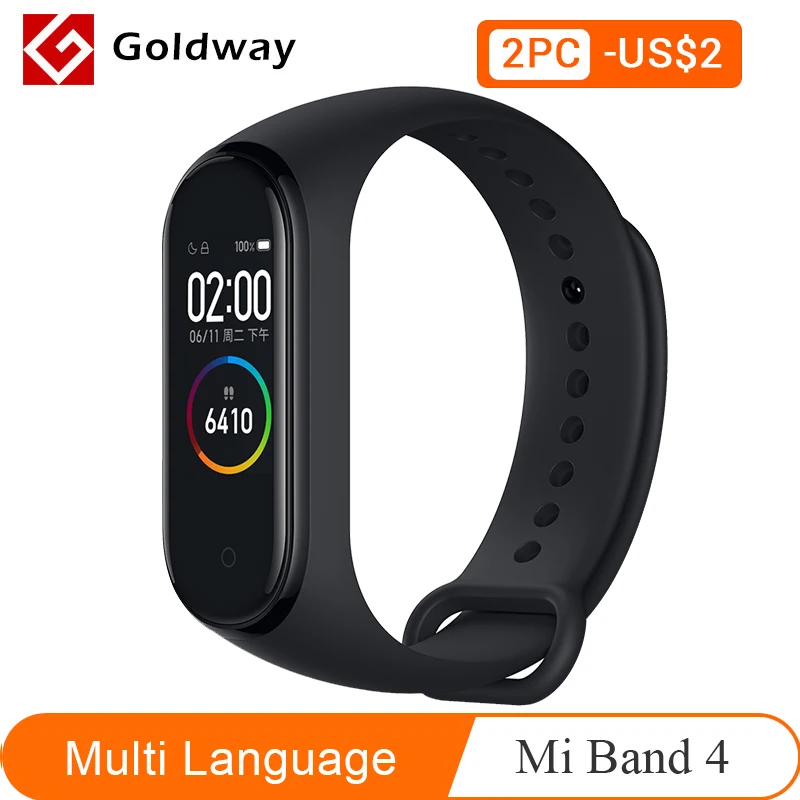 Original Xiaomi Mi Band 4 Smart Bracelet 3 Color AMOLED Screen Miband 4  Fitness Traker Bluetooth Smartband|Smart Wristbands| - AliExpress
