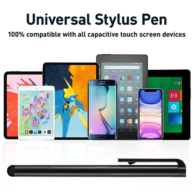 10 pièces/lot stylet écran tactile capacitif pour IPad Air Mini pour  Samsung Xiaomi iPhone tablette universelle PC téléphone intelligent crayon  - AliExpress