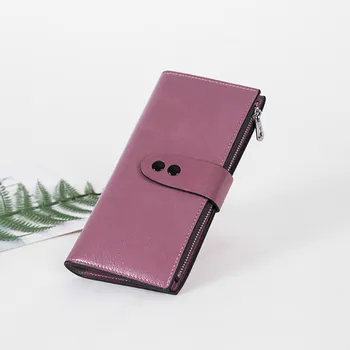 

Wallet Female PU Leather Wallet Women's clutch Leisure Purse Style Women Wallets Long Coin Purse Card Holders Carteras Red