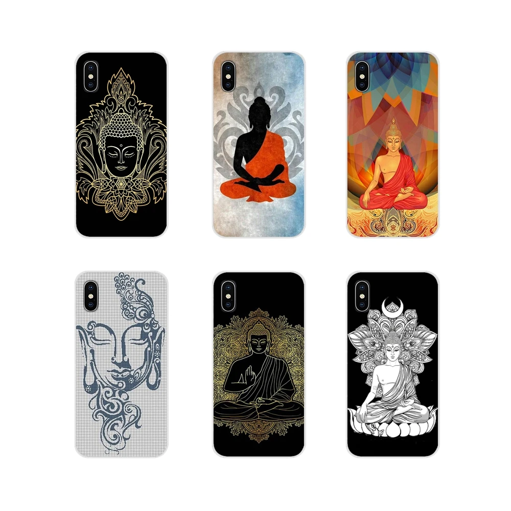 Accessories Phone Shell Covers For Samsung Galaxy S2 S3 S4 S5 Mini S6 S7 Edge S8 S9 S10E Lite Plus India Buddha | Мобильные телефоны