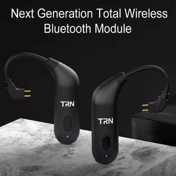 

Bluetooth V5.0 Ear Hook Built-in Microphone Support Earphone Adapter with Mic MMCX Cable DSP Noise-isolating Earbuds Connector