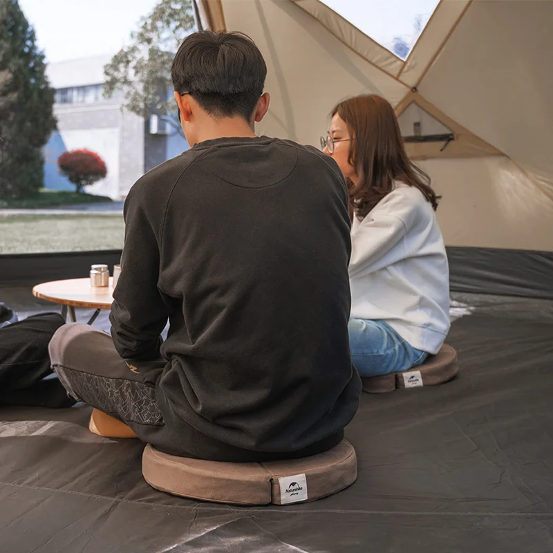 네이처하이크 좌석 쿠션 3D 섬유 라운드 다다미 매트리스 명상 패드 접는 바닥 매트 휴대용 여행 매트 야외 캠핑 매트
