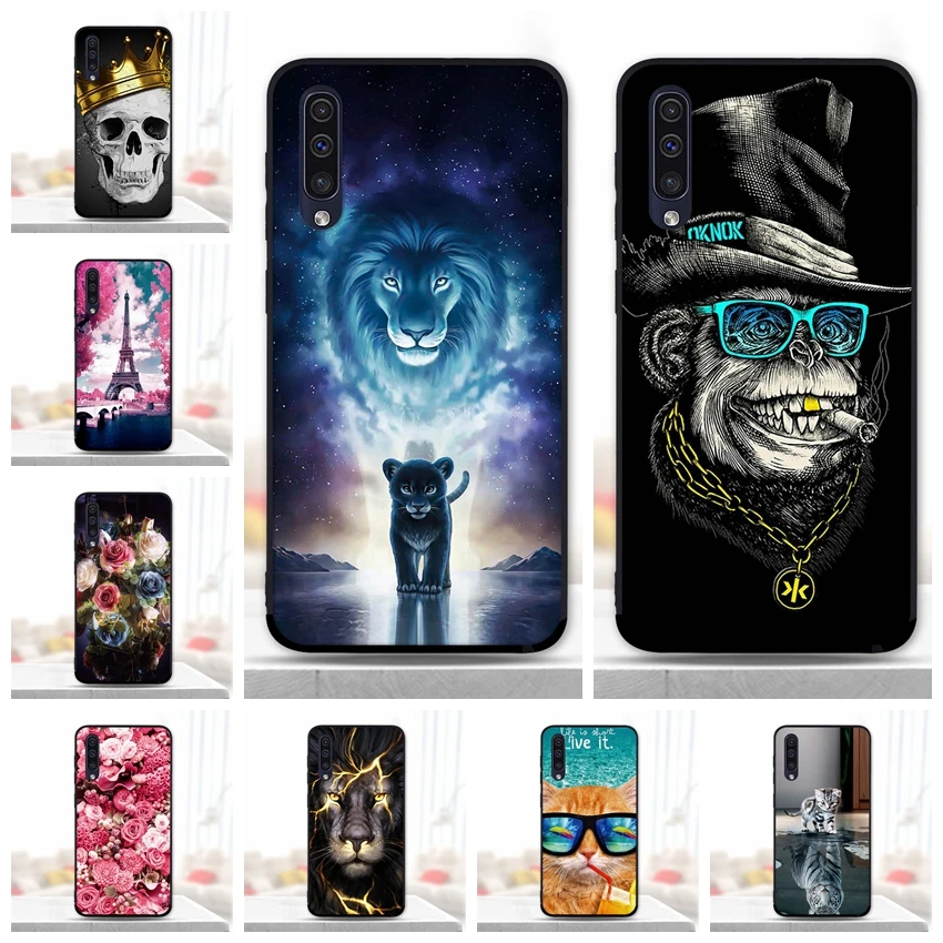 Silicone Case For Samsung Galaxy A50S A507F SM A507F Phone Cases Soft TPU Cover For Samsung 1