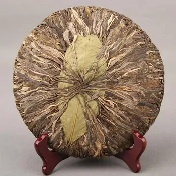 

China Yunnan Lincang Snow Mountain Raw Pu'er Bazi Tea Shen Pu'er Tea 400g Green Food for Lose weight