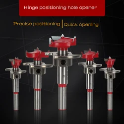 Ajustable cortador de agujeros para madera/15/20 / 25 / 30 / 35mm carpintero broca Forstner conjunto con punta de carburo de aburrido núcleo taladro para Agujeros