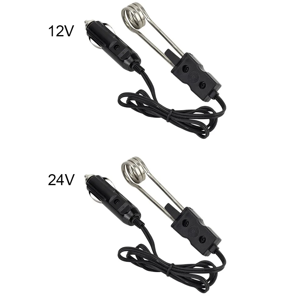 12 V/24 V Портативный электрический автомобиль погружающийся водный нагреватель для путешествия пикника мини-бойлер горячей воды Кофе путешествия Применение