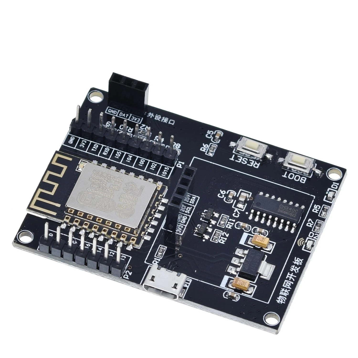 ESP8266 IoT макетная плата+ DHT11 Температура и влажность+ 0,96 oled-дисплей SDK Программирование Wifi модуль маленькая системная плата