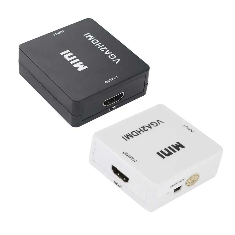 Vga в Hdmi конвертер 1080P Hd адаптер аудио кабель для Hdtv Pc ноутбук ТВ компьютер внешние аксессуары