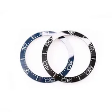 Чехол для часов 38 мм, черный, синий керамический безель с вставкой, мужские часы Submariner, Сменные аксессуары, циферблат для часов, новинка для ремонта Seiko/Omega Чехол для часов 38 мм, черный, синий керамический безель с вставкой, мужские часы Submariner, Сменные аксессуары, циферблат для часов, новинка для ремонта Seiko/Omega