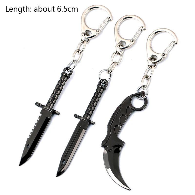 Portachiavi Coltello Per Uomo Karambit Portachiavi Arma Cs Go M9 Portachiavi Portachiavi Porte Clef Csgo Farfalla Portachiavi 1 Pz
