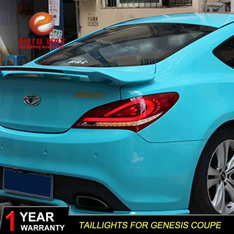 Чехол для стайлинга автомобиля Hyundai Genesis Coupe задние фонари светодиодные DRL 2009 2012