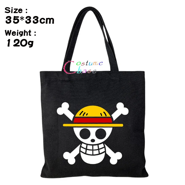 

Annime Cartoon One Piece Attack on Titan Shoulder Bag Backpack School Student Cosplay Prop Gift