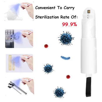 

Handheld UV Germicidal Lamp Office Mini USB Disinfection Lamp Portable Home Travel Mask Tableware UVC Disinfection Tools