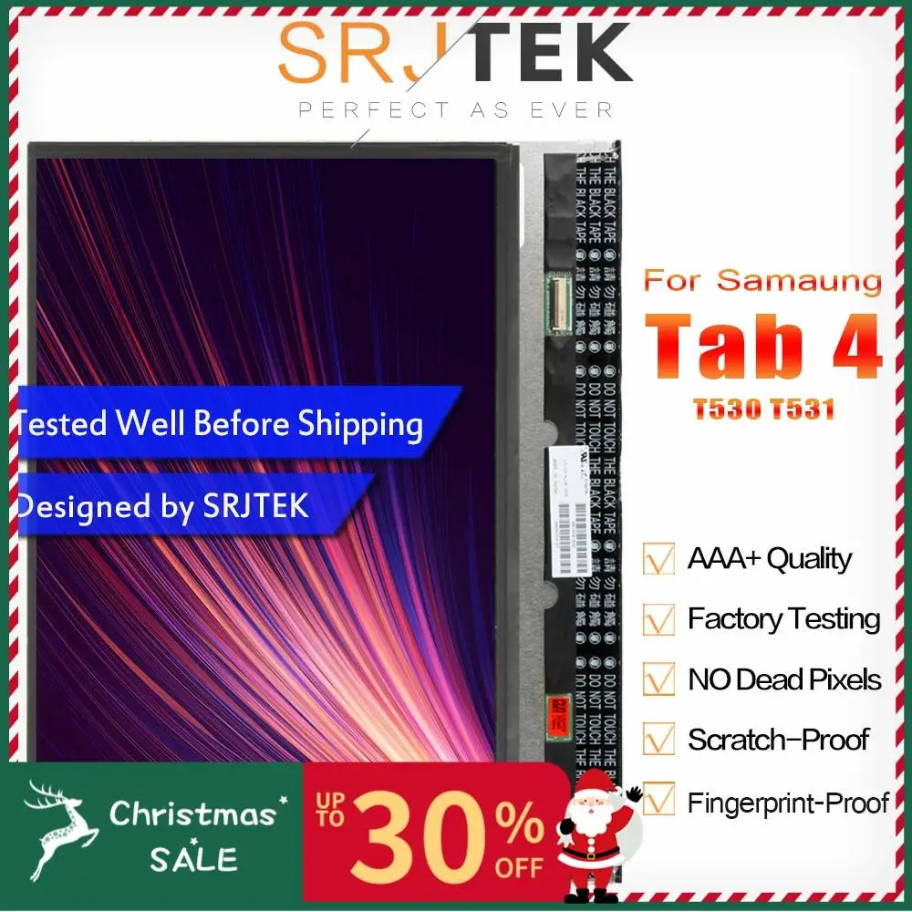 SRJTEK ЖК-дисплей для samsung Galaxy Tab 4 T530 T531 SM-T530 T535 SM-T531 SM-T535 матричный экран ЖК-дисплей панель Замена планшетного ПК