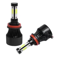 ^^Best Offers 1Pair Of LED Headlights X7 H8/9/11 Imported COB LED Light 6500K 8000LM 36W Waterproof Replacement Aviation Aluminum 7 ^^Best Offers 1Pair Of LED Headlights X7 H8/9/11 Imported COB LED Light 6500K 8000LM 36W Waterproof Replacement Aviation Aluminum 7