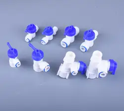 Dedicated quick connector - threaded valve Family drinking water filter attachment RO filter reverse osmosis system
