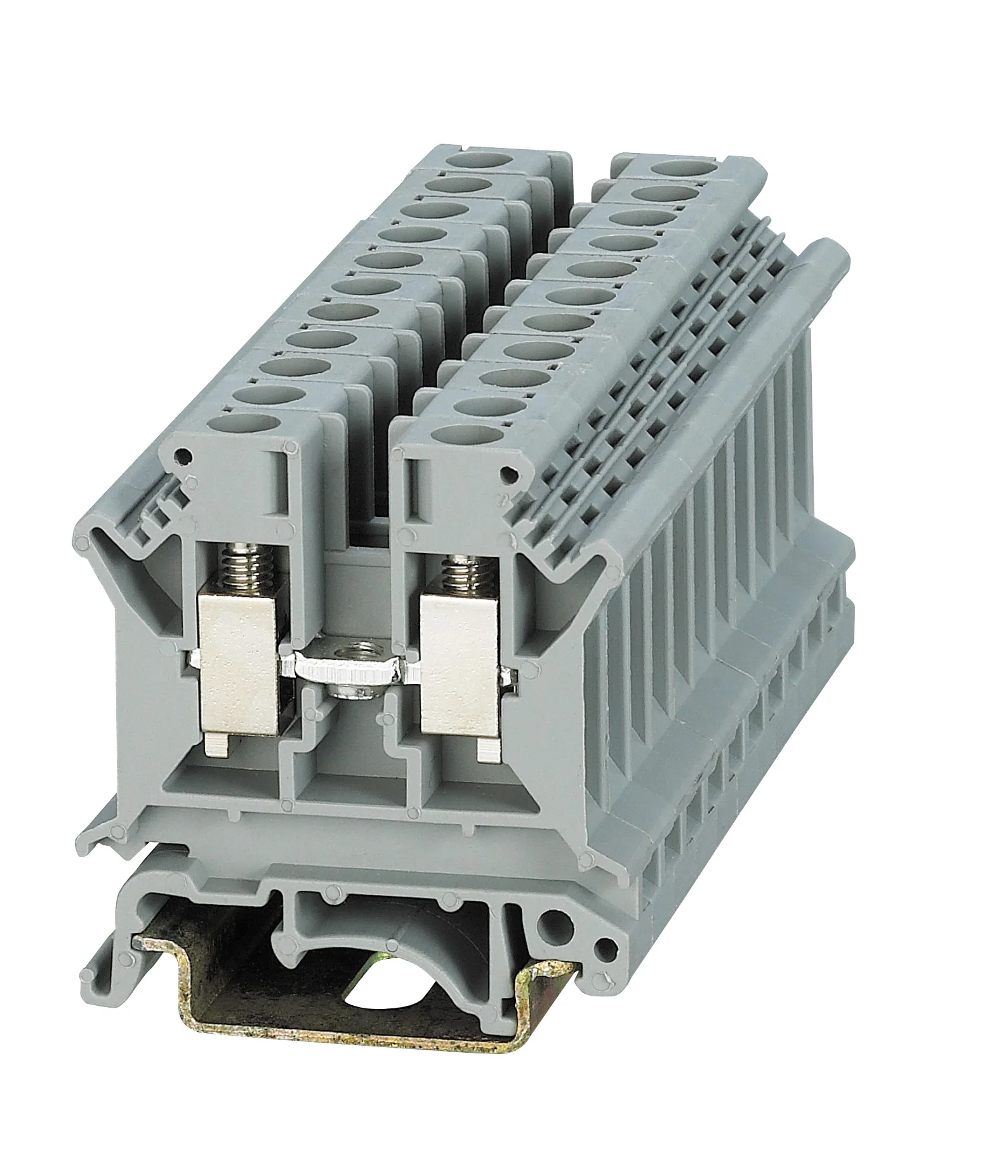 UniversalDinRailTerminalBlockSUK6PanelMountUK6ScrewTerminal