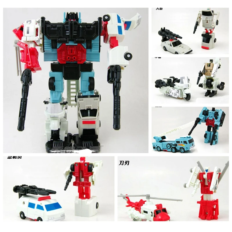 Трансформация G1 Defensor переиздание фигурка игрушка модель подарок