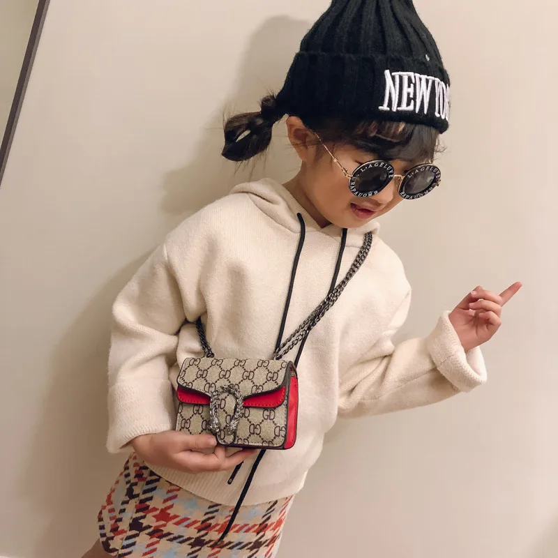 

Korean-style Bag 2019 Autumn And Winter New Style CHILDREN'S Bag Versatile Cross-body Simple Bag Shoulder Bag Mini Accessories B