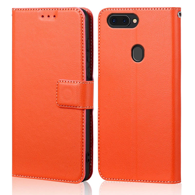 Case Wallet Flip Leather & silicone back Skin stand for OPPO R11S Plus cover phone funda pouch bag
