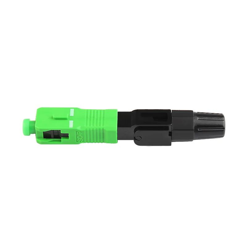 SC APC Fast Connector Embedded Connector FTTH Tool Cold Fiber Fast Connector SC Fiber Optic Connector 5