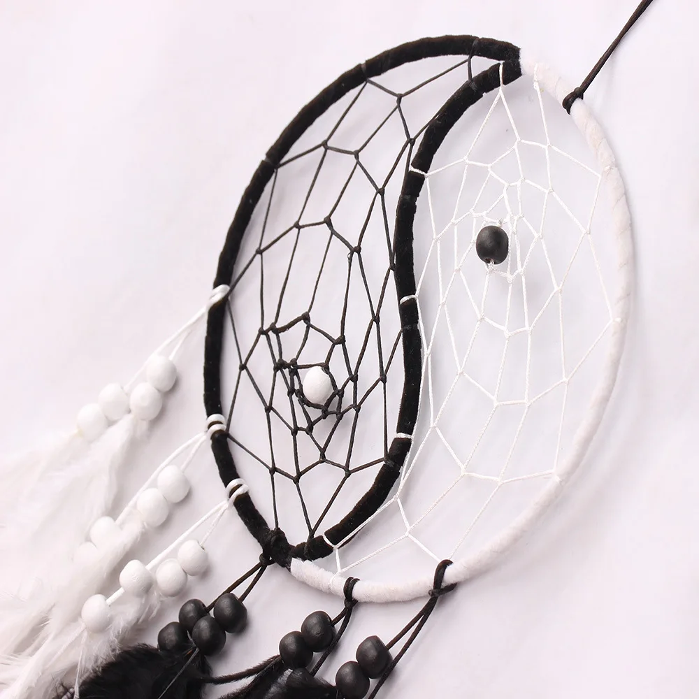 Indian Dreamcatcher Car Pendant And Yang Tai Chi Dreamcatcher Creative Home Decoration Ornament