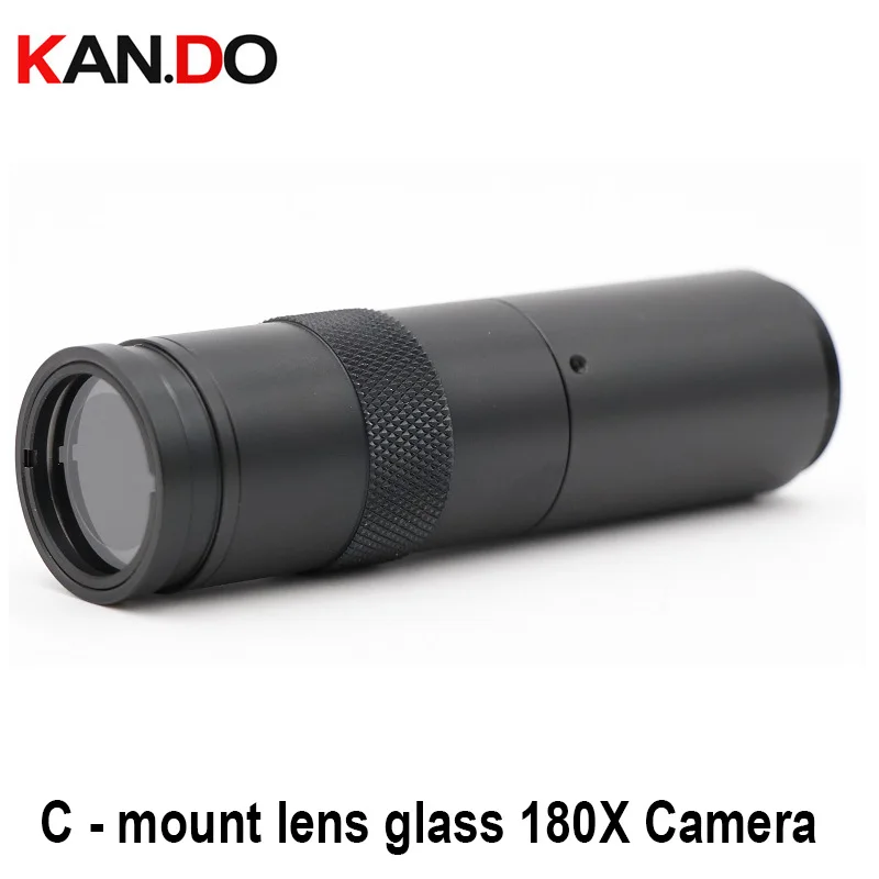 

C - mount lens CCTV Industry microscope camera 180X Camera Magnifier Magnification Adjustable Zoom Eyepiece Magnifie