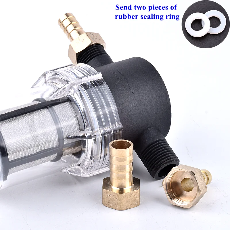 1/2 "garten Bewässerung Schlauch Filter Landwirtschaft Bewässerung Filter Aquarium Aquarium Pagode Kupfer Joint Wasserpumpe Sieb Mesh – Detail 6