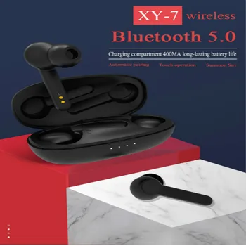 

TWS Wireless Earphone Bluetooth 5.0 Earphones With Charging Power Bank Built-in Microphone Sports Running Headset
