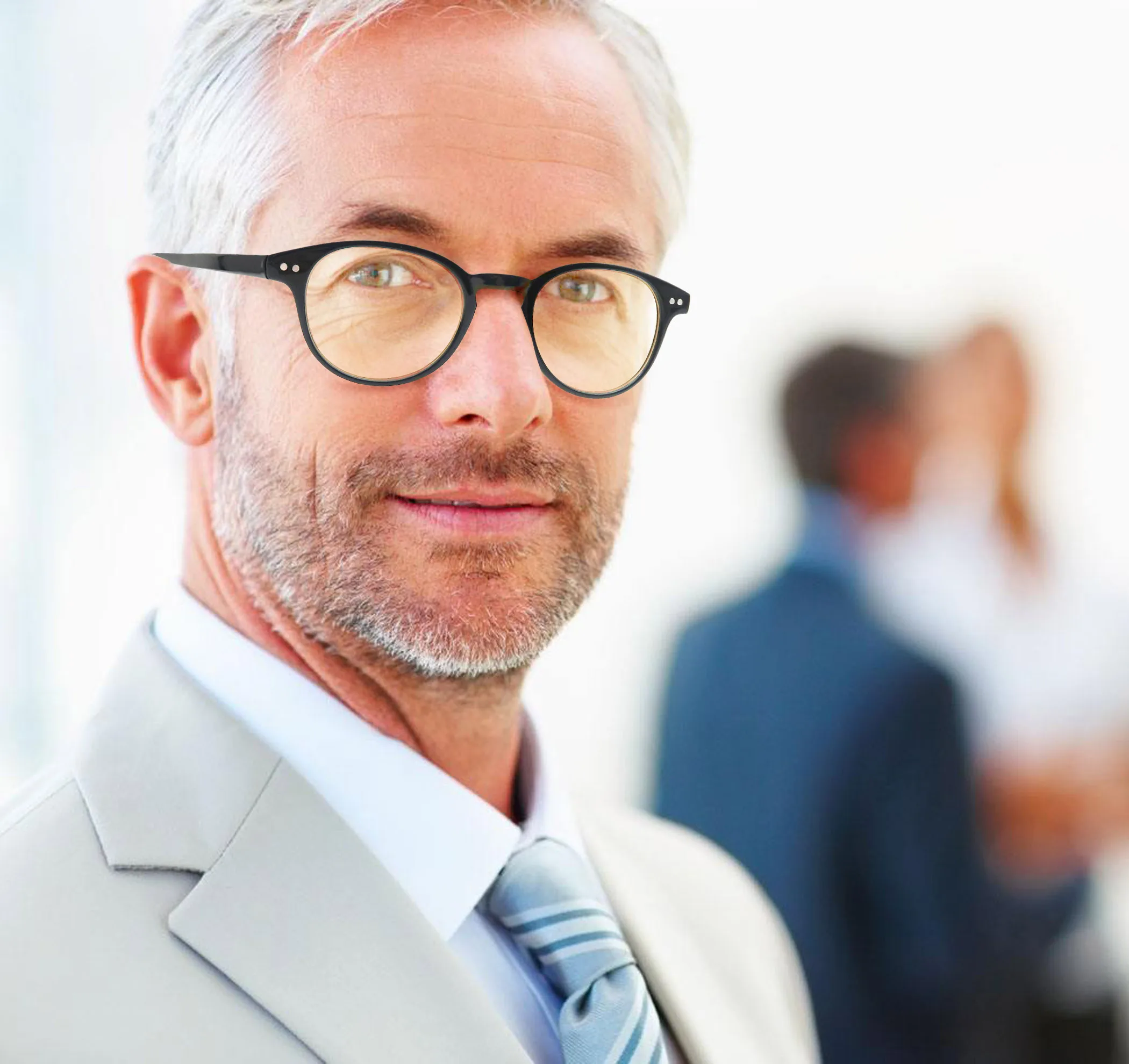 Женские и мужские круглые очки для чтения с защитой от синего излучения Ретро