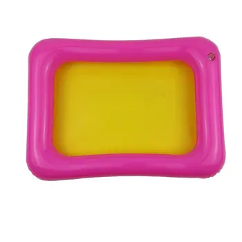 

Inflatable Sand Tray Castle Mobile Table PVC Sandbox Sensory Tray Funny Indoor Play Toys Pool Tray for Children