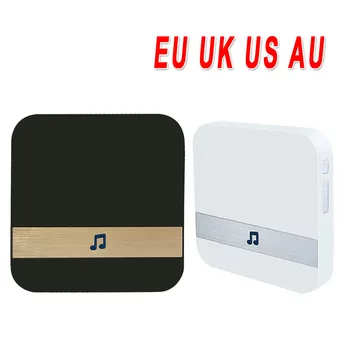 

Smart Video Music Doorbell Home Security Door Bell US/UK/EU/AU Plug AC90 250V DE IR Alarm Wireless Security Camera Apartments