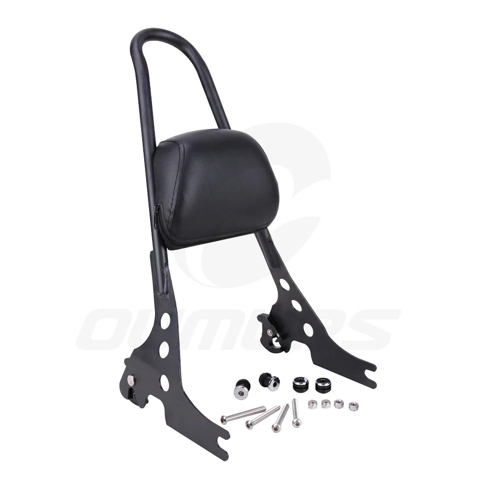 OUMURS мотоциклетная Съемная подушка на спинку сиденья для мотоцикла Harley Sportster XL 883