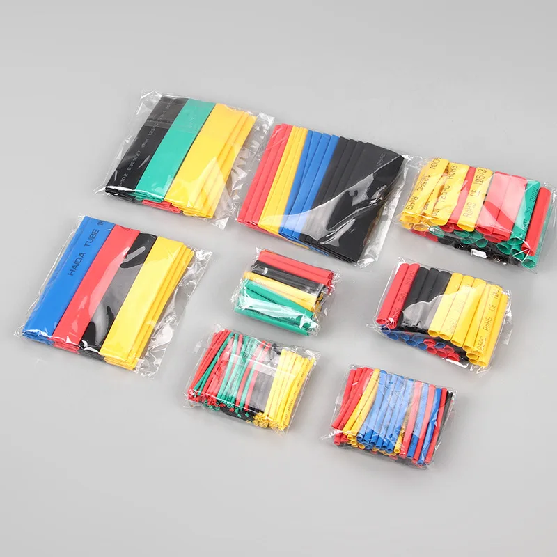

328pcs Heat Shrink Tube Heat Shrinkable tube, wire and cable, color insulated sleeve, 2:1 PE insulated shrink tube