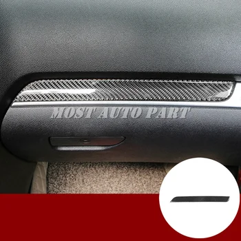 

Carbon Fiber Dashboard Glove Box Moulding Trim Cover For Ford Explorer 2016-2018