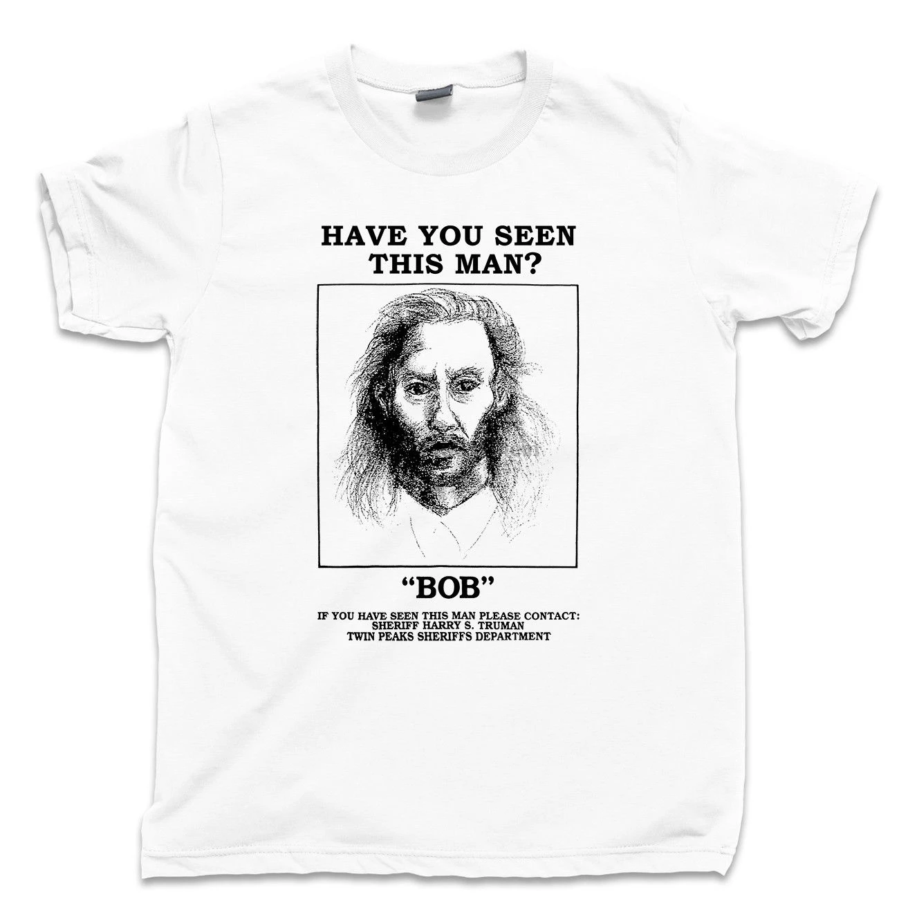 Футболка Killer Bob Bang Bar Twin Peaks David Lynch фильмы DVD Blu-Ray Tee | Мужская одежда