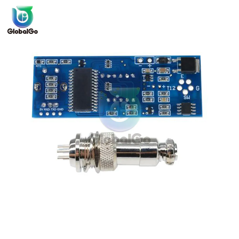Electric Unit Digital Soldering Iron Station Temperature Controller Kits T12 Handle DIY kits With LED Vibration Switch