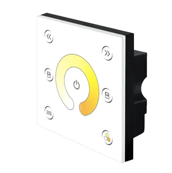 

P2 touch panel led lamp color temperature controller touch dimmer 12v led slide dimmer