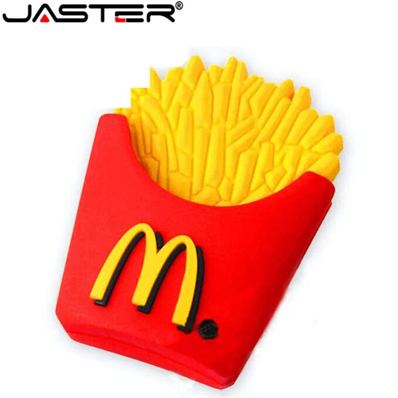 USB флеш накопитель JASTER Food chips крутой подарок горячая распродажа мультяшная карта